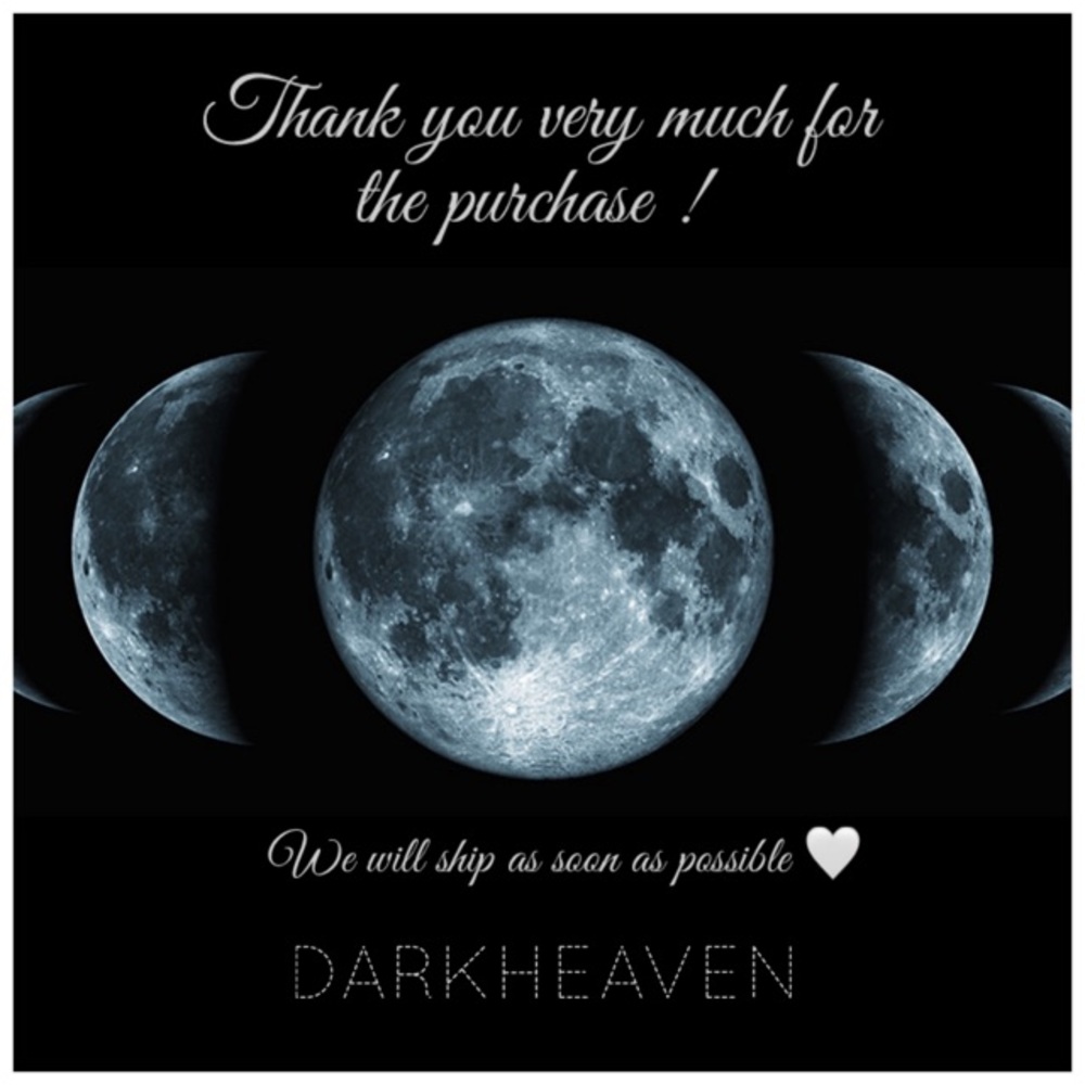 Thank you for the purchase 🖤